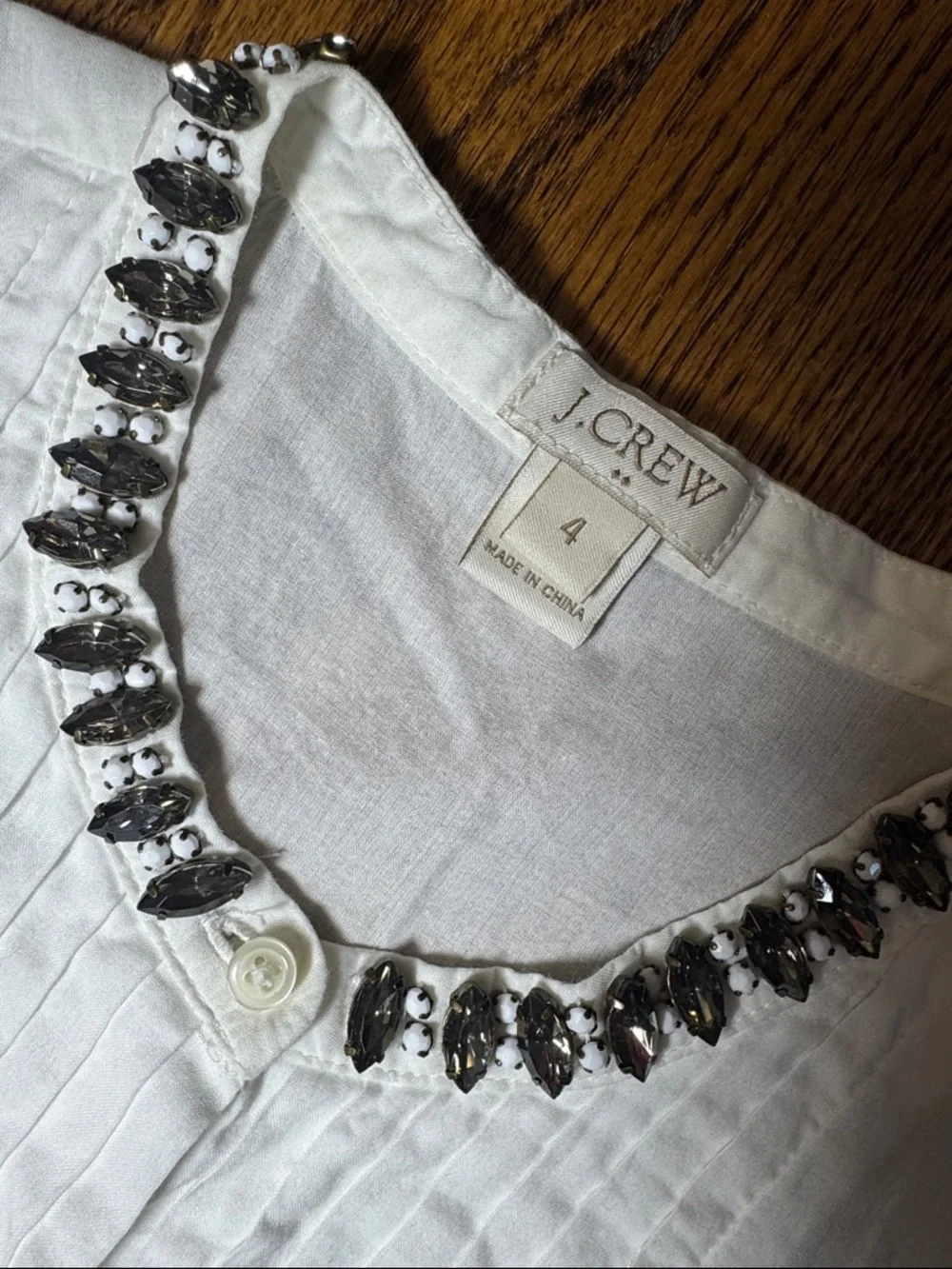 J. Crew sleeveless 100%